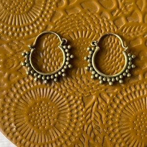 Elegant Gold Hoop Earrings